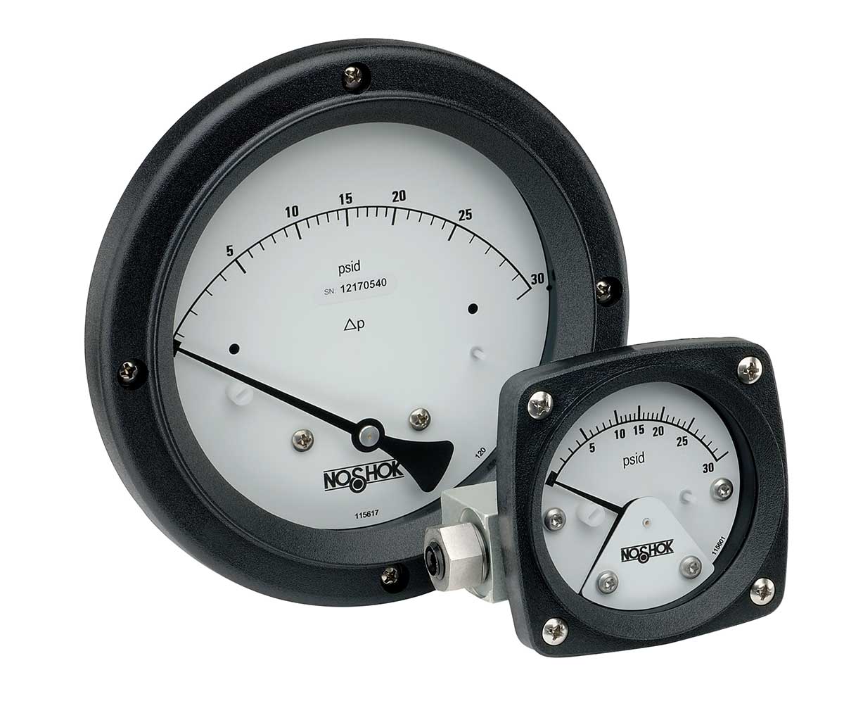 1000 Series Piston Type Differential Pressure Gauges