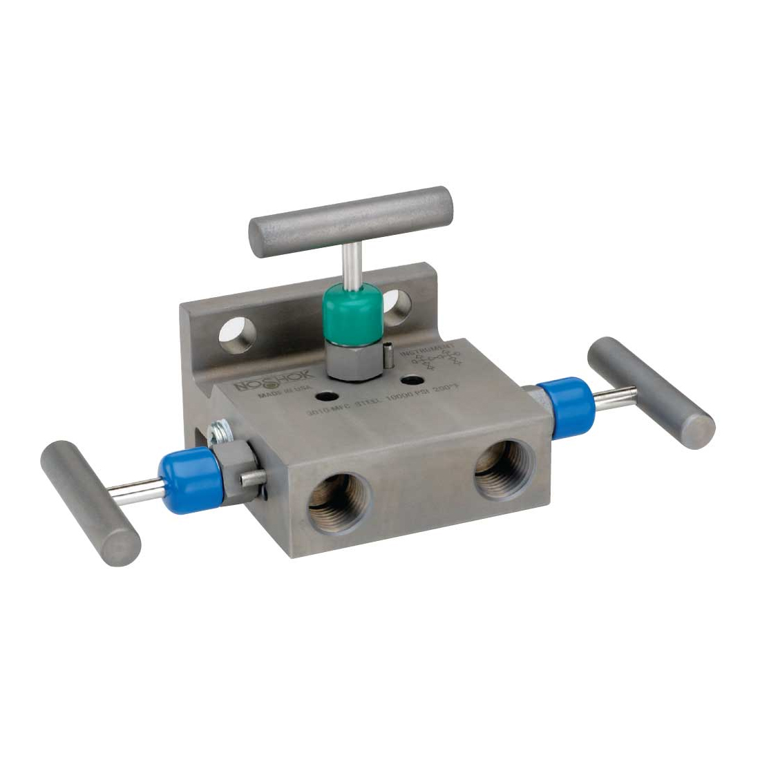 3010/3110 Series Differential Pressure 3 Manifold Valves with Hard and Soft Seat