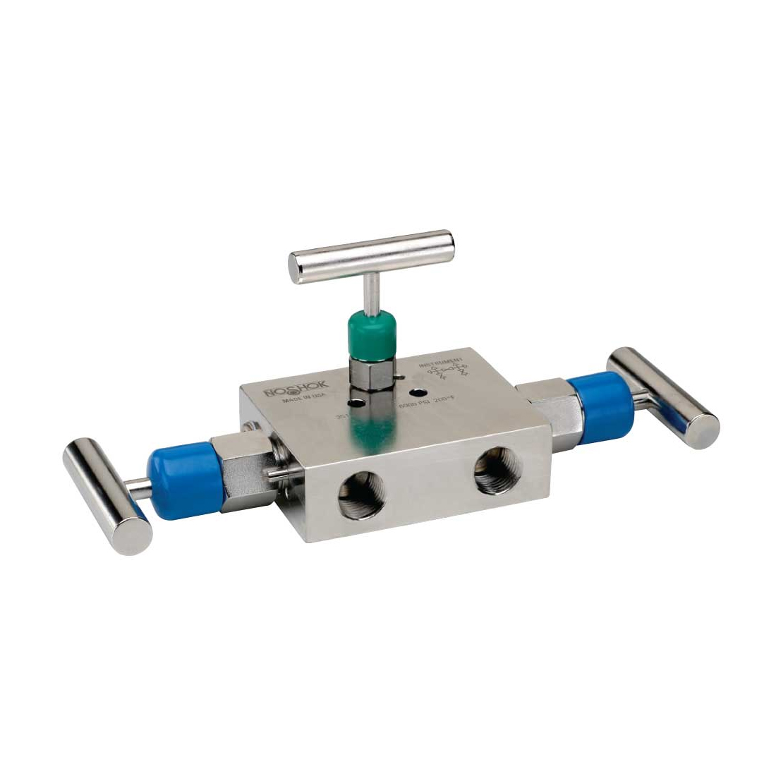 3510 Series 0.375 in. Orifice Differential Pressure 3 Manifold Valves with Soft Seat