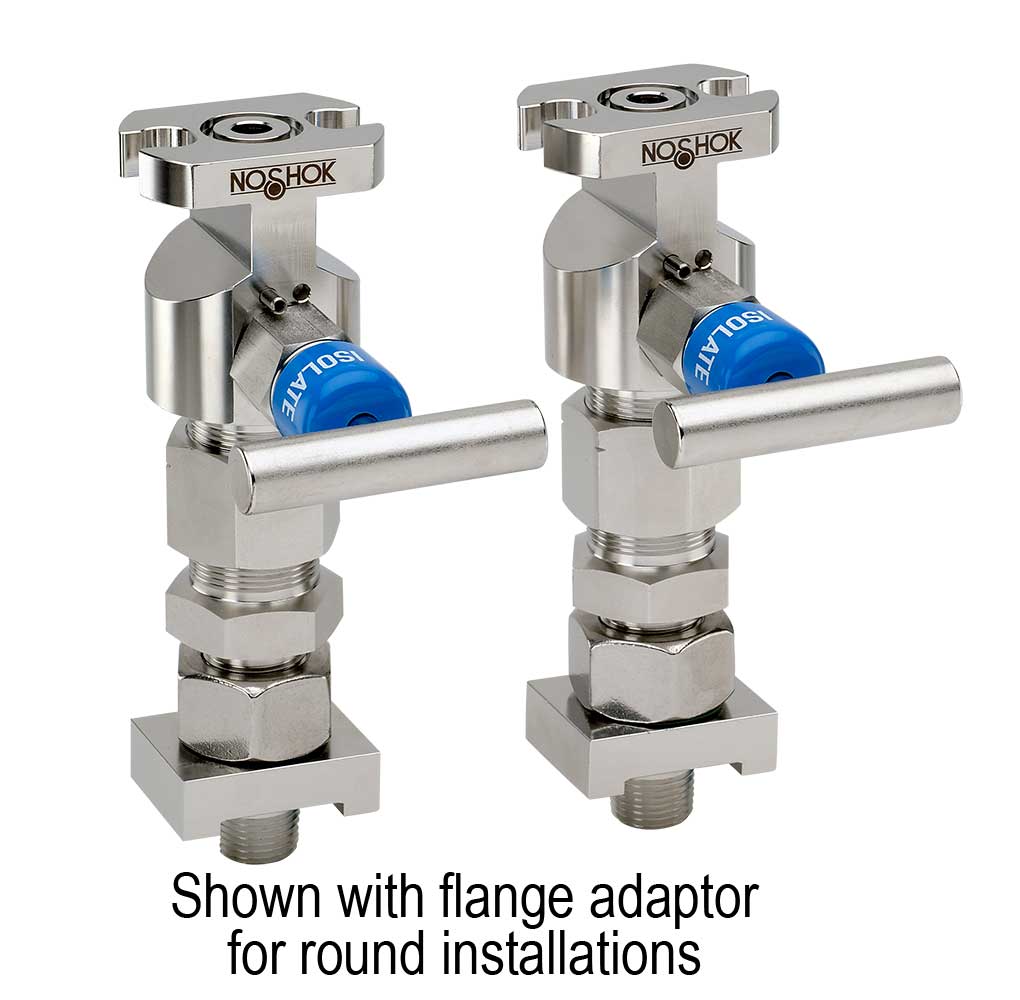 SV Series Stabilized Connectors with Integral Block Valve