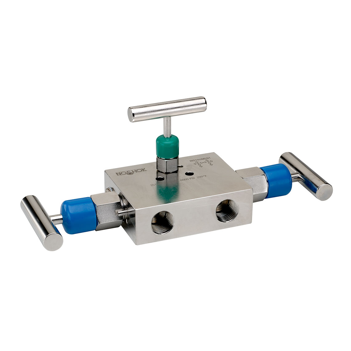 3510 Series 0.375 in. Orifice Differential Pressure 3 Manifold Valves with Soft Seat