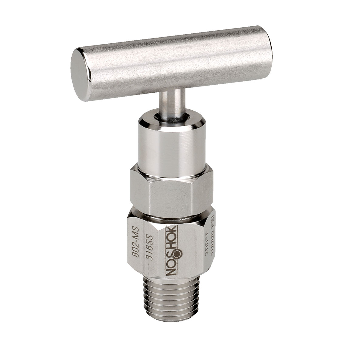 800/850 Series Bleed Needle Valves with Hard Seat and Soft Tip