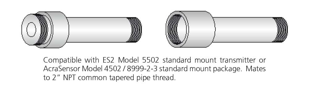 https://b1.noshokmedia.com/images/king-gage/2--Pipe-Mount-Adapter--304-Stainless-Steel-.png